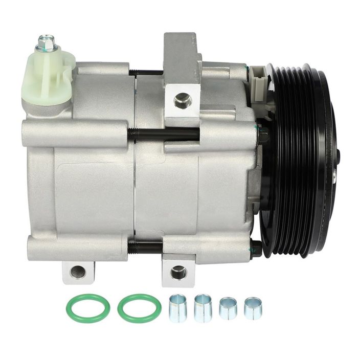 A/C AC Compressor For 2002-2003 Ford F-150 03-06 F-250 F-350 Super Duty 5.4 6.8