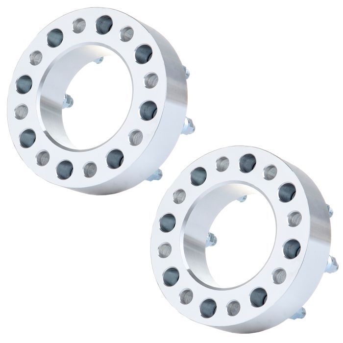 2Pcs 2 inches 8x6.5 8x165.1 8 Lug Wheel Spacers For 07-13 Chevrolet Avalanche 96-00 Chevrolet C2500