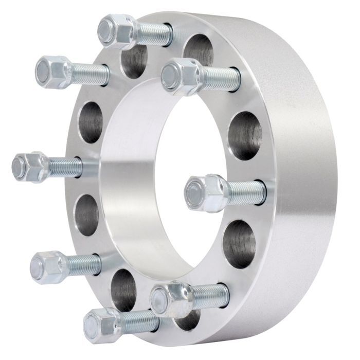 4Pcs 8x6.5 to 8x180 Wheel Spacers Adapter For 2001-2016 GMC Sierra 3500 08-10 Chevy Silverado 3500 HD 12-22 Ram 2500 3500 88-98 GMC K2500 K3500