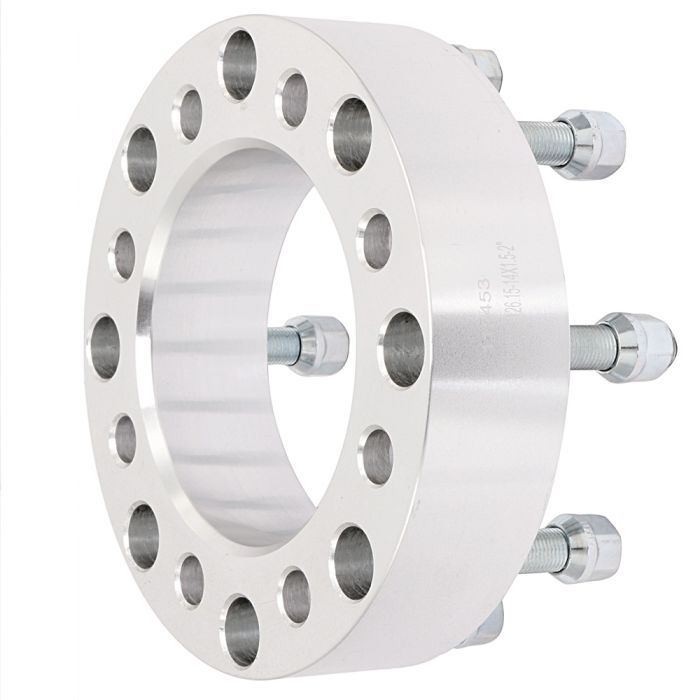 4Pcs 8x6.5 to 8x180 Wheel Spacers Adapter For 2001-2016 GMC Sierra 3500 08-10 Chevy Silverado 3500 HD 12-22 Ram 2500 3500 88-98 GMC K2500 K3500