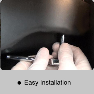 Hood Catch Latch Lock Kit For Jeep-2 pc